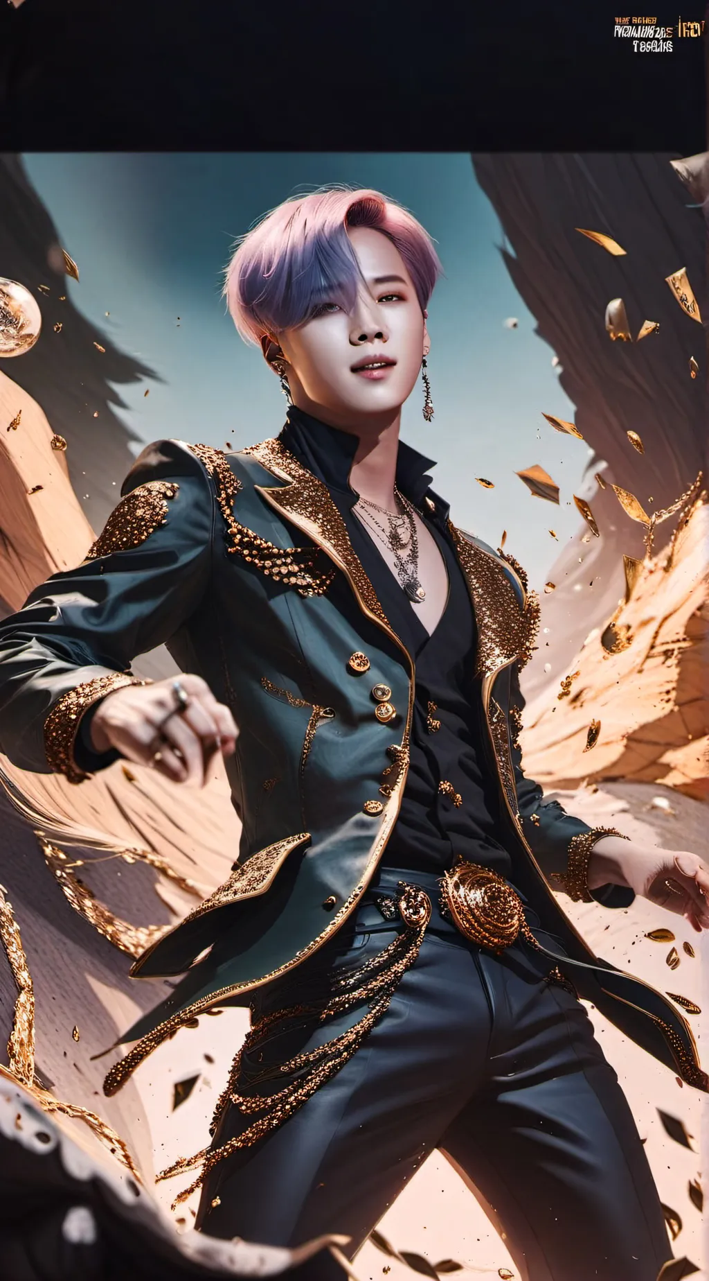 ai character: Jimin  background