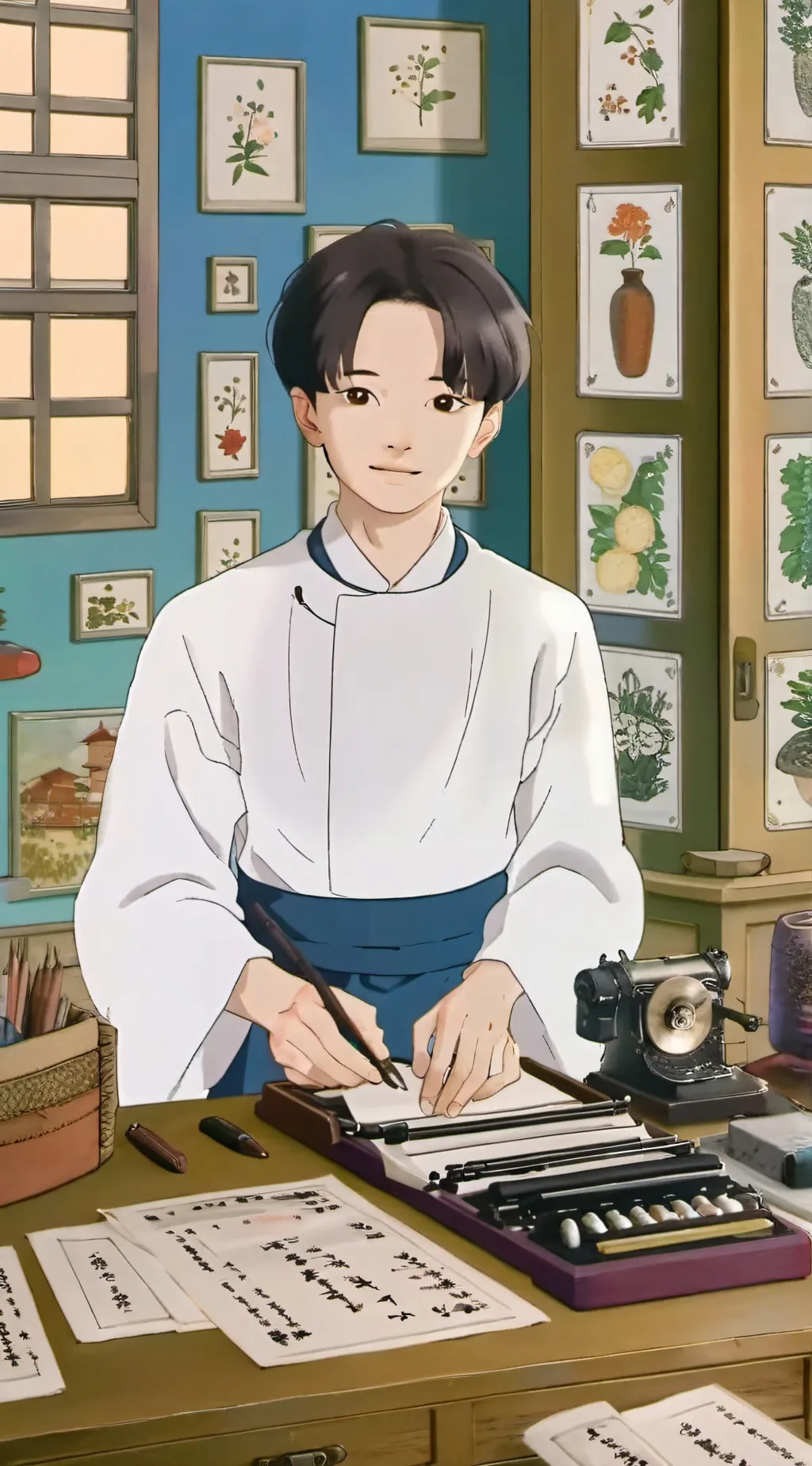 ai character: skz background
