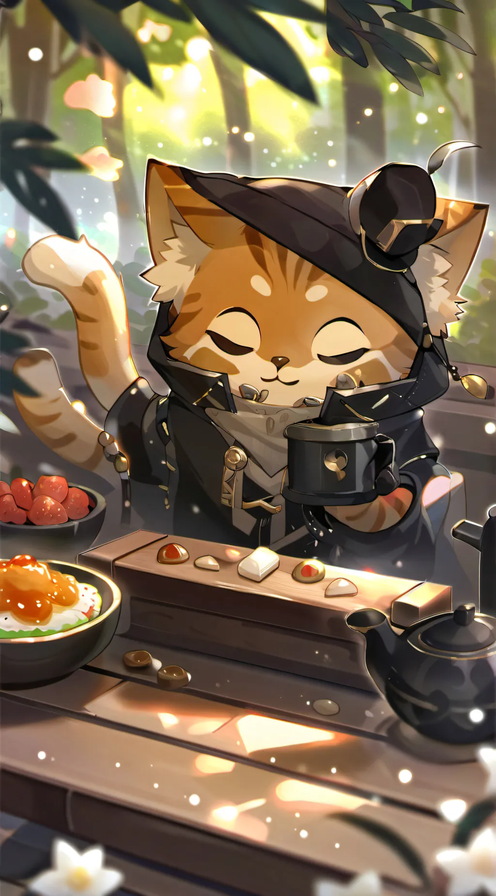 ai character: cheif background