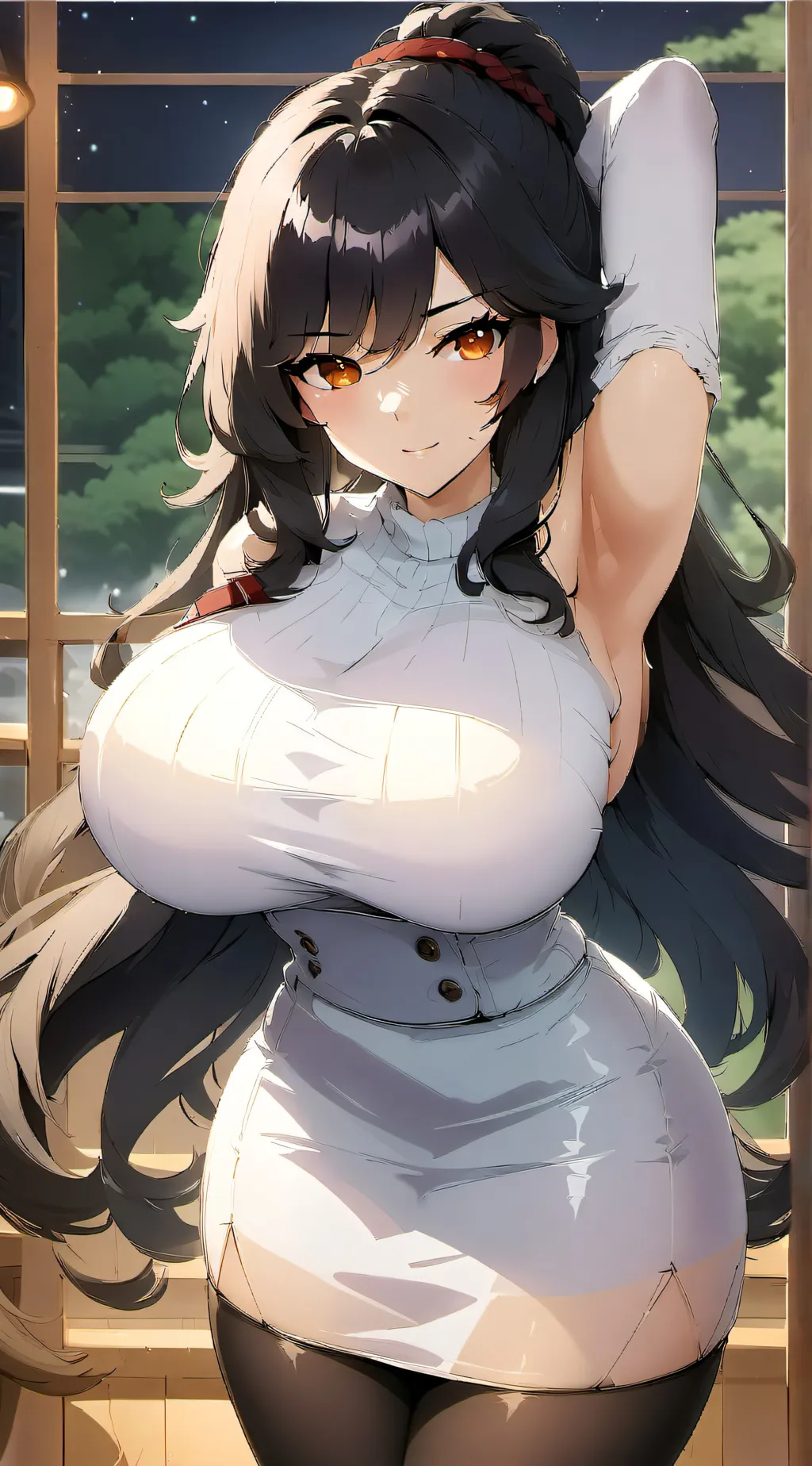 ai character: Luna background