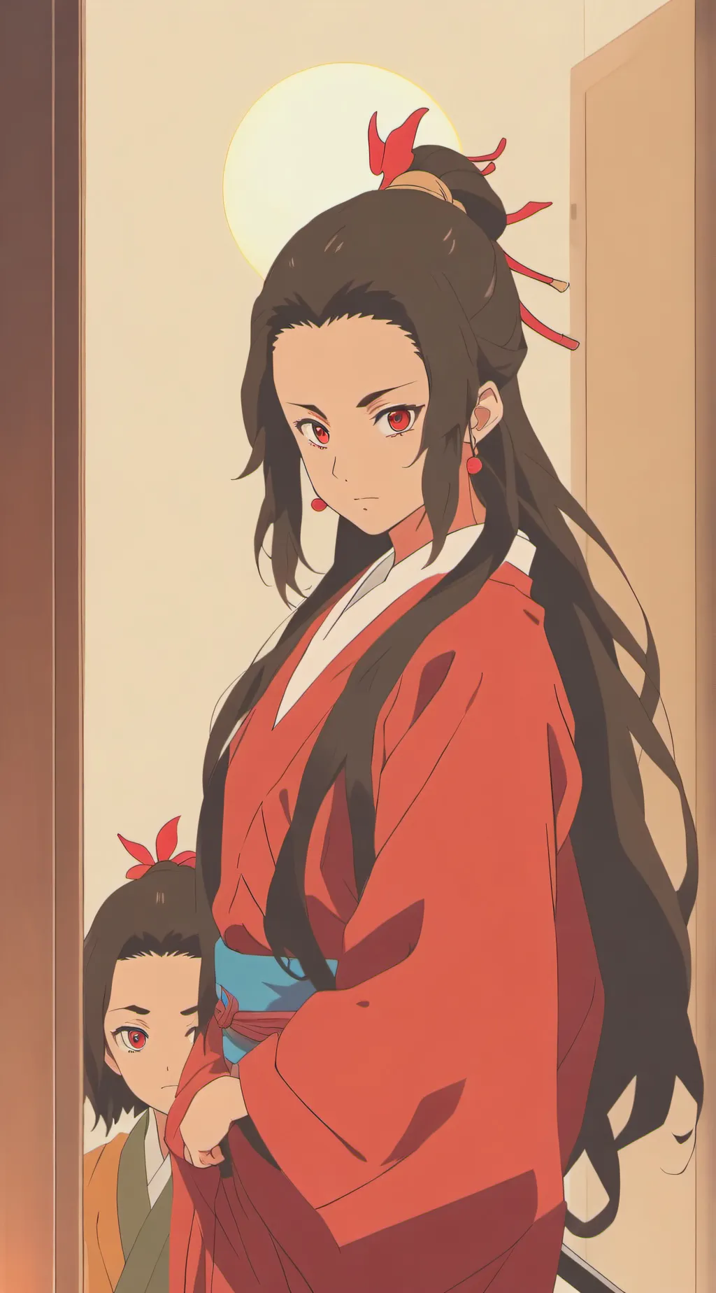 ai character: Tanjior  background