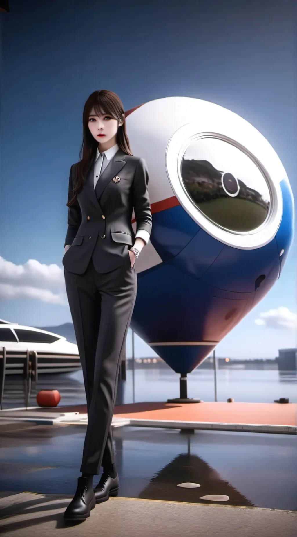 ai character: charoltte  background
