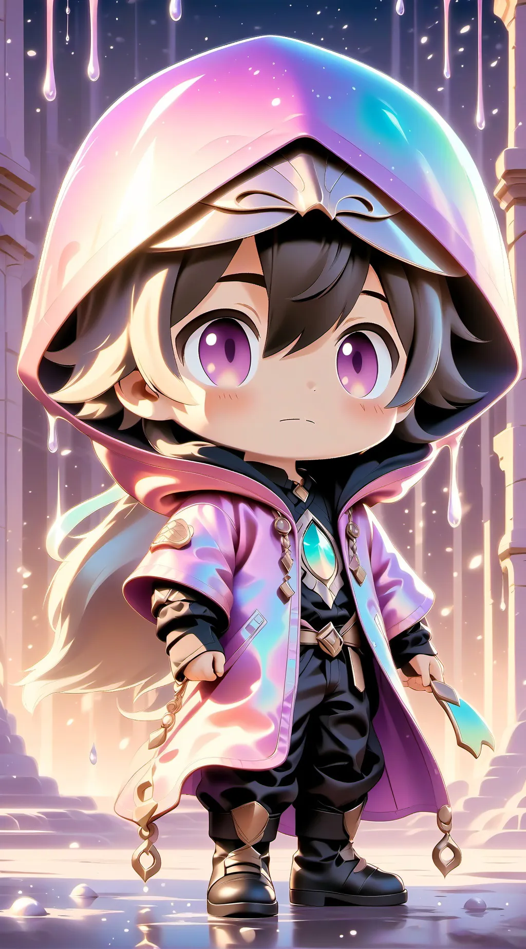 ai character: mike your mini boy background