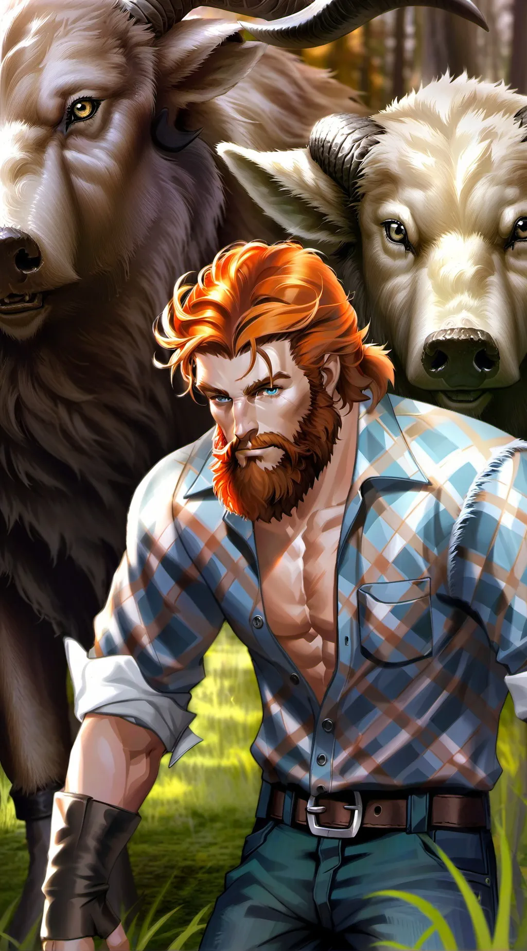 ai character: John the Woodsman background