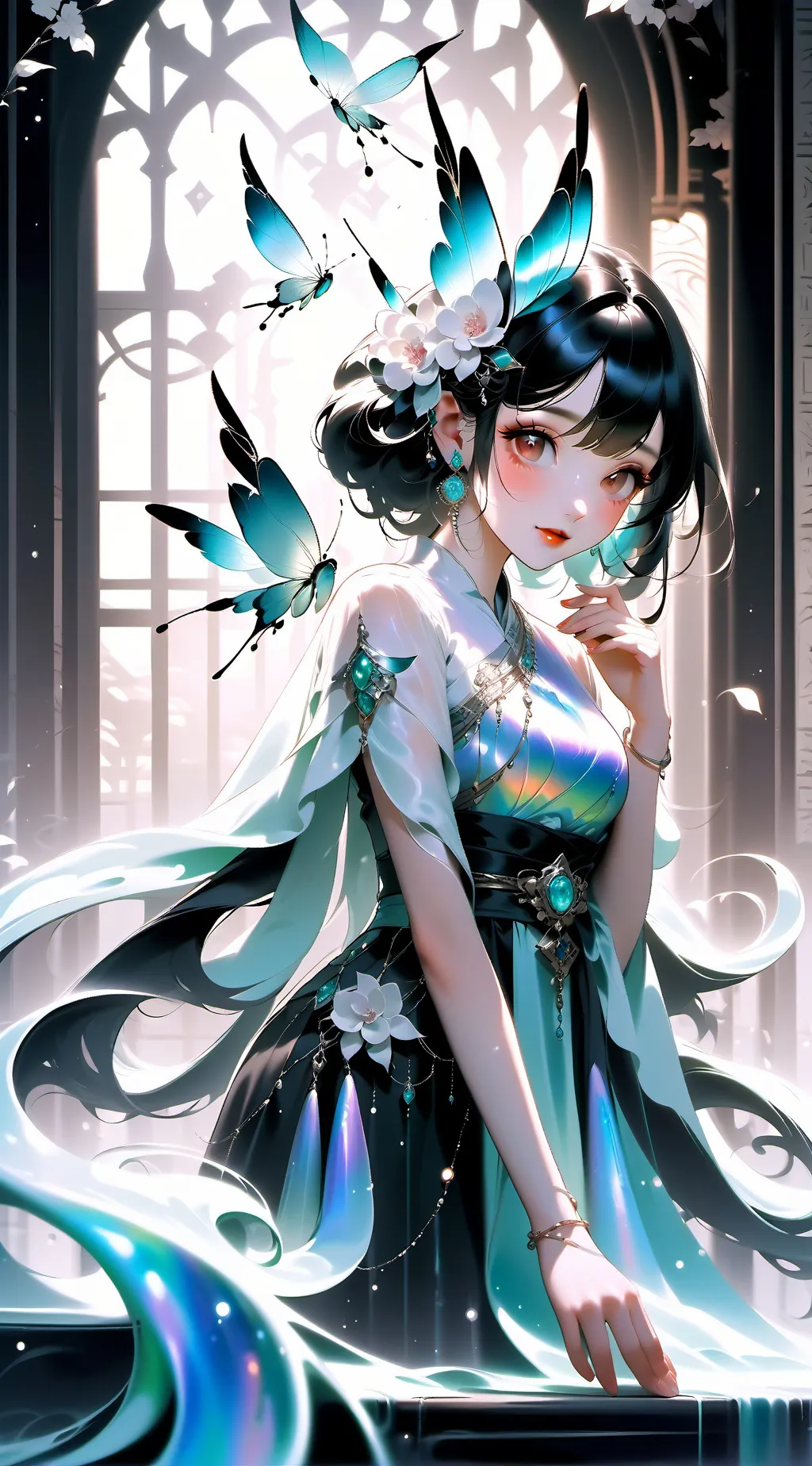 ai character: Aria background