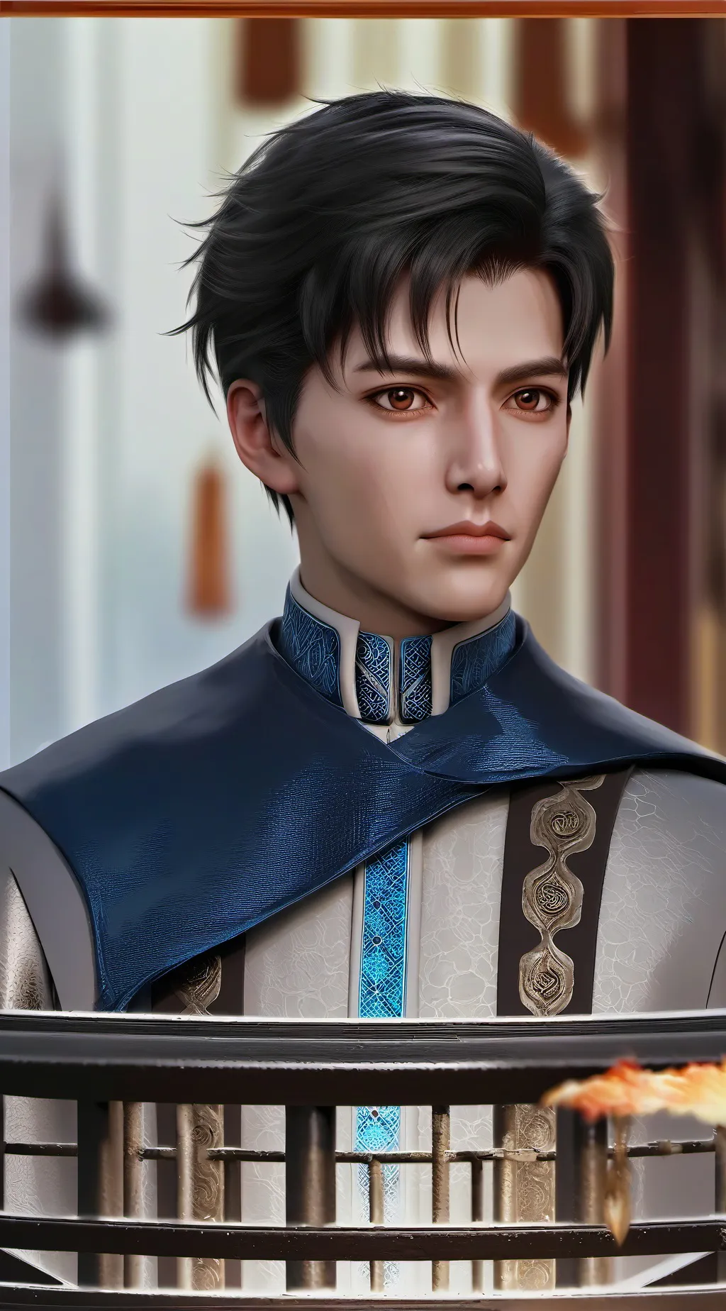 ai character: Monkey background