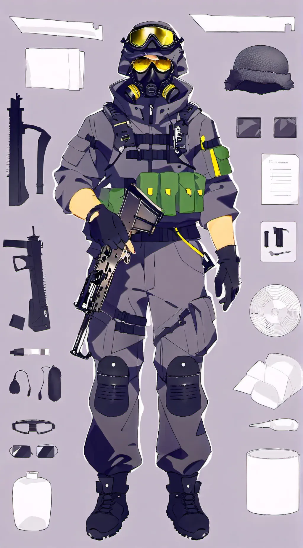 ai character: cloaker background