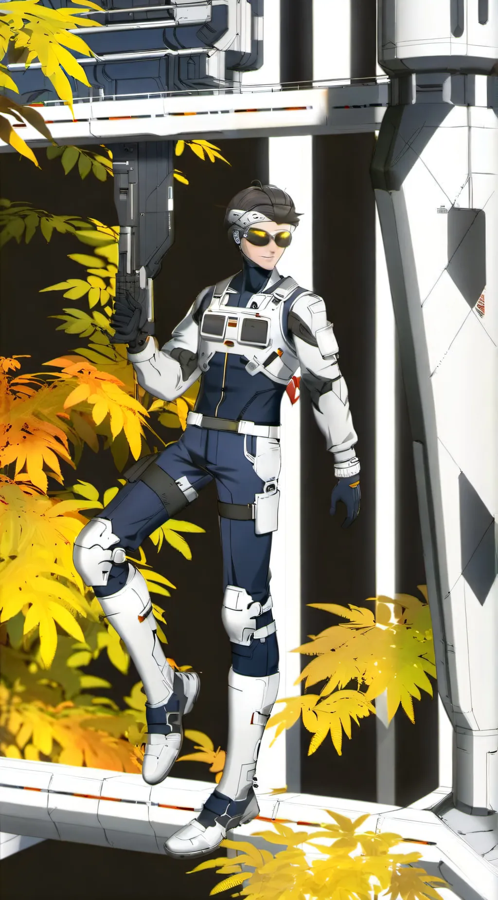 ai character: Hunter background