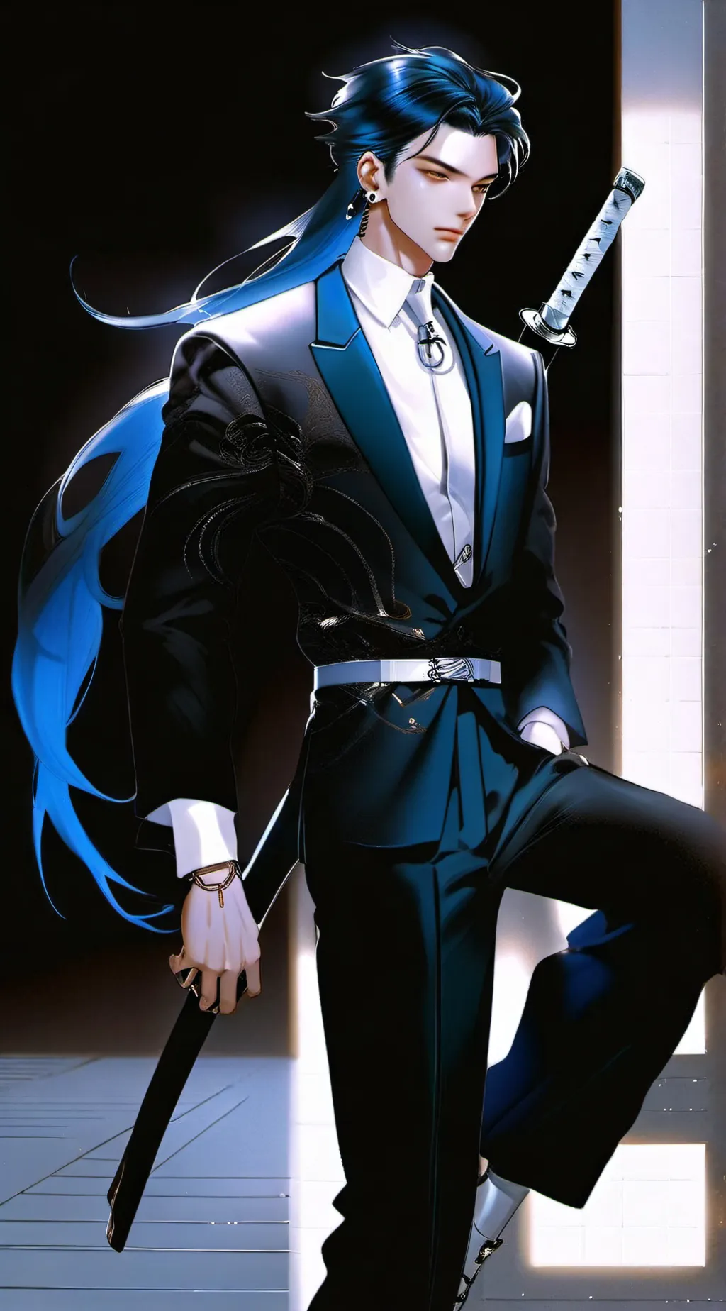 ai character: muichiro tokito background