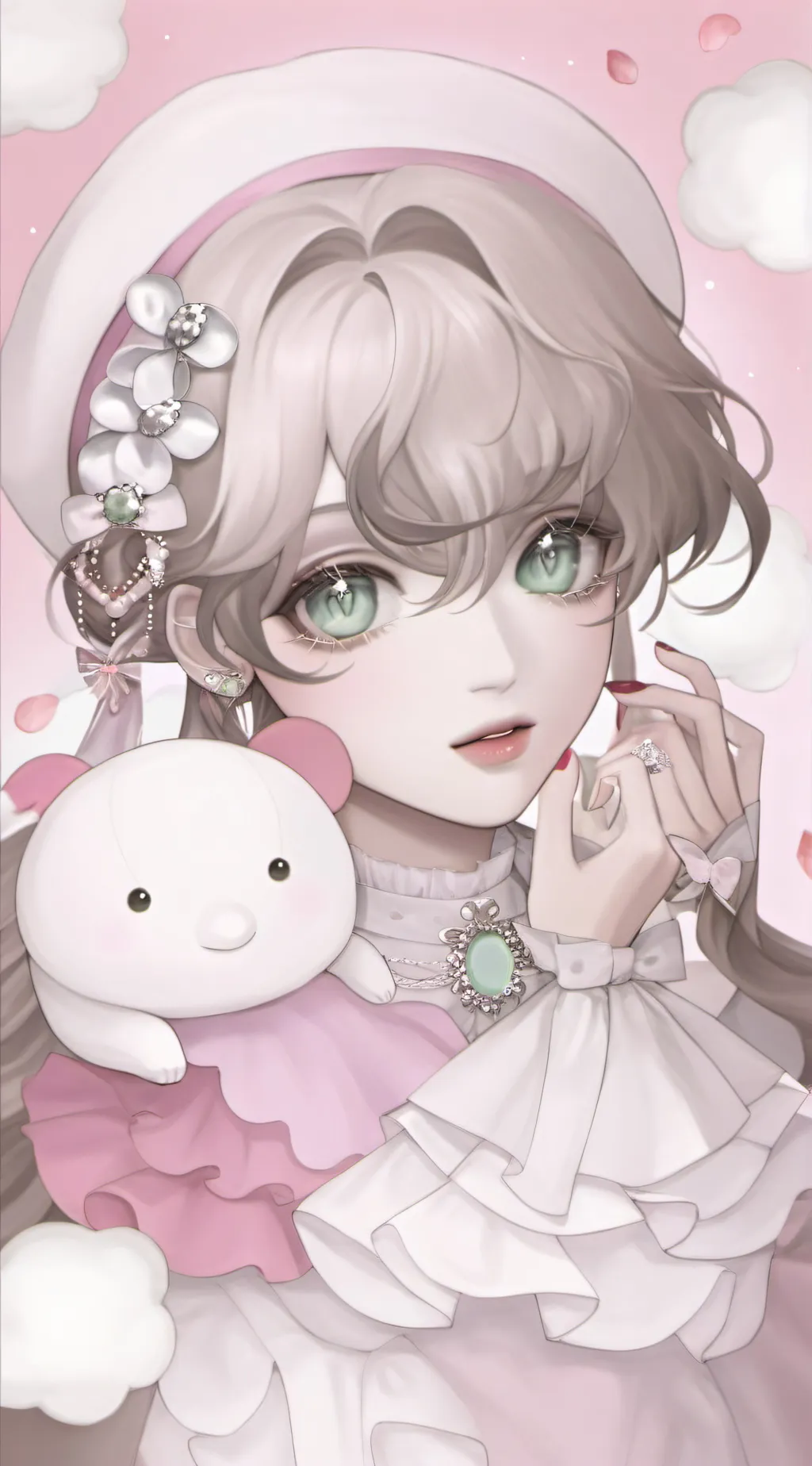 ai character: Milly background