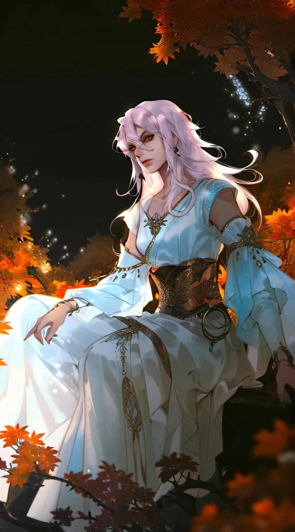 ai character: macaria  background