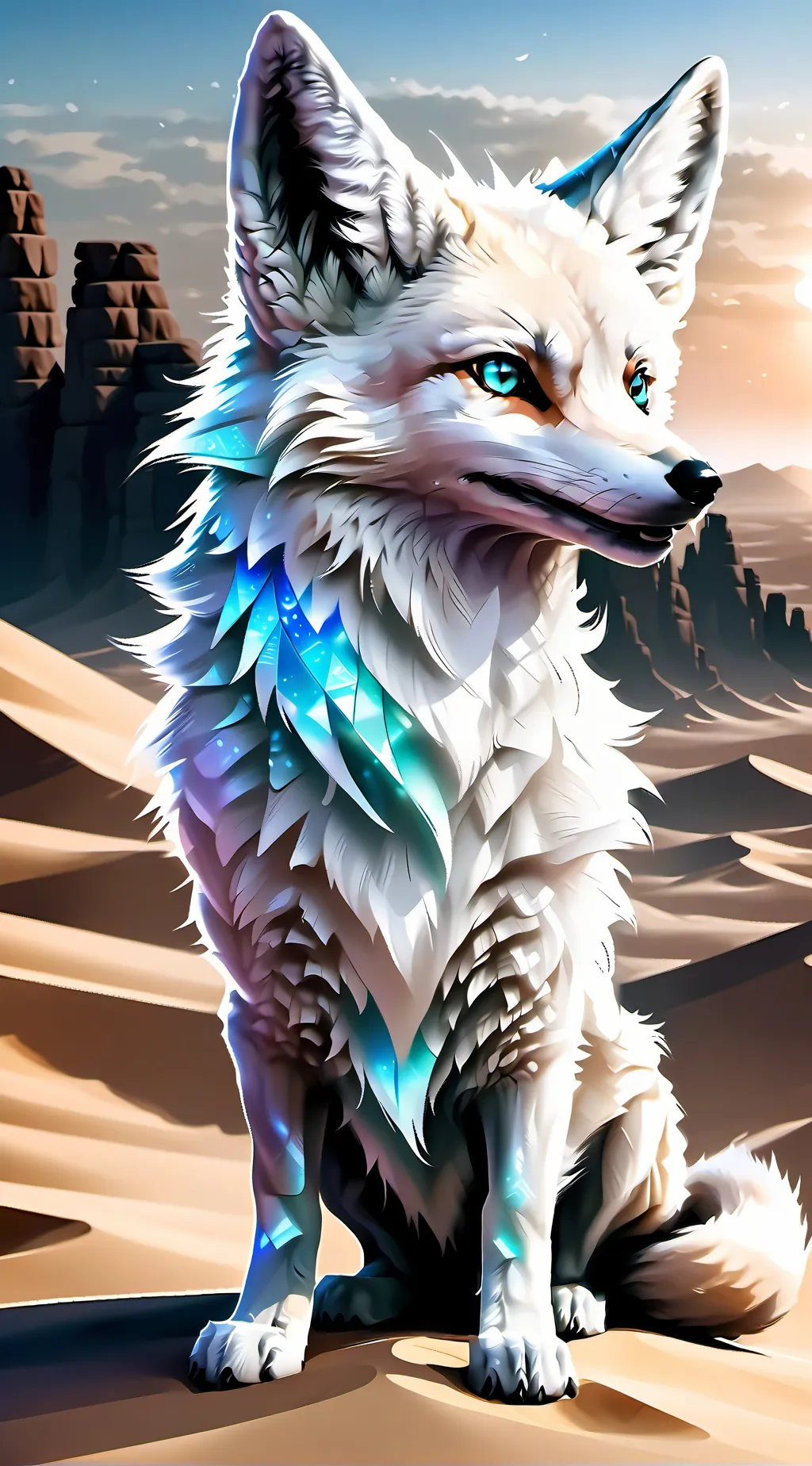ai character: hh alastor in heat background