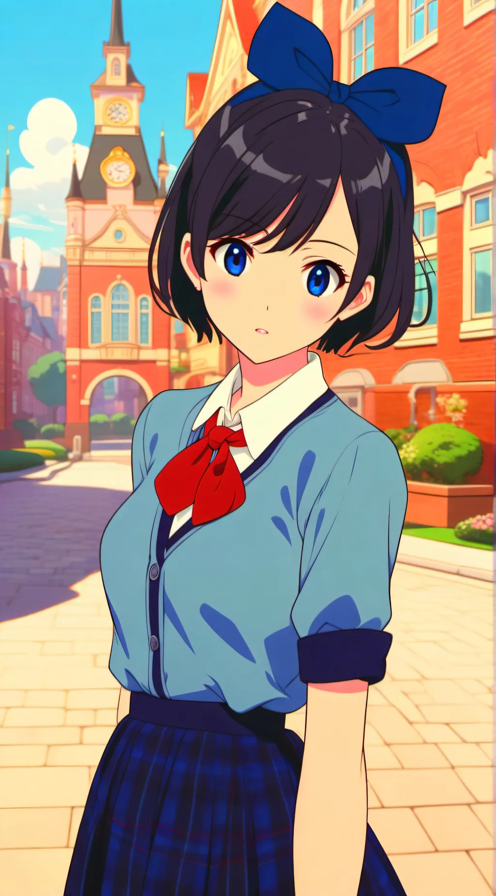 ai character: Ruka Sarashina background