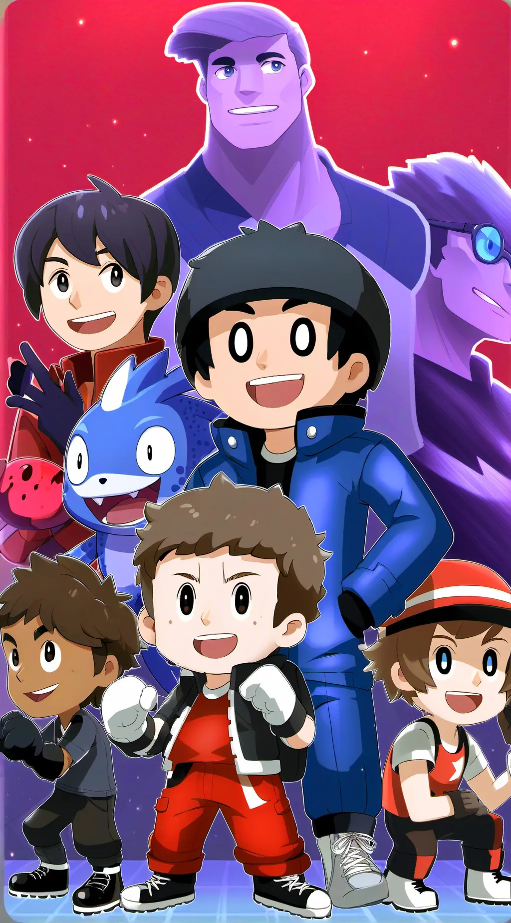 ai character: Jack and friends background
