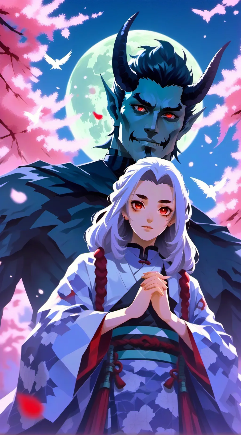 ai character: Giyu  background
