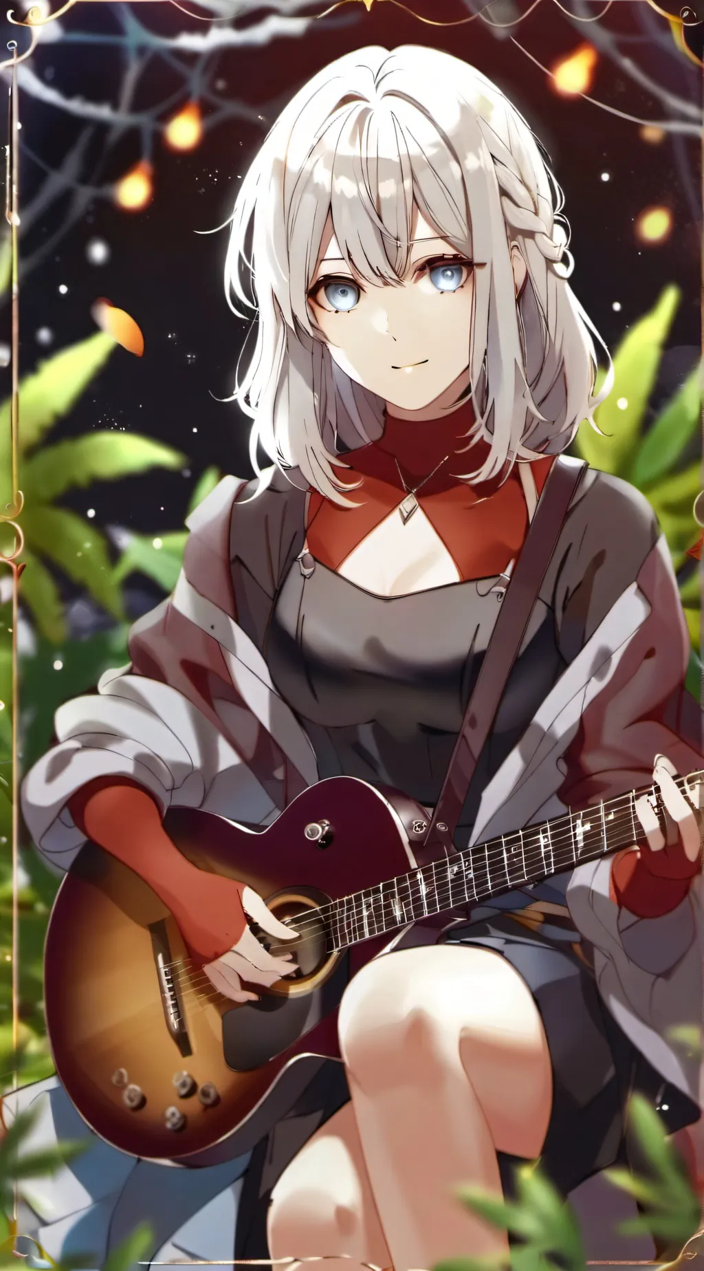 ai character: studio ads background