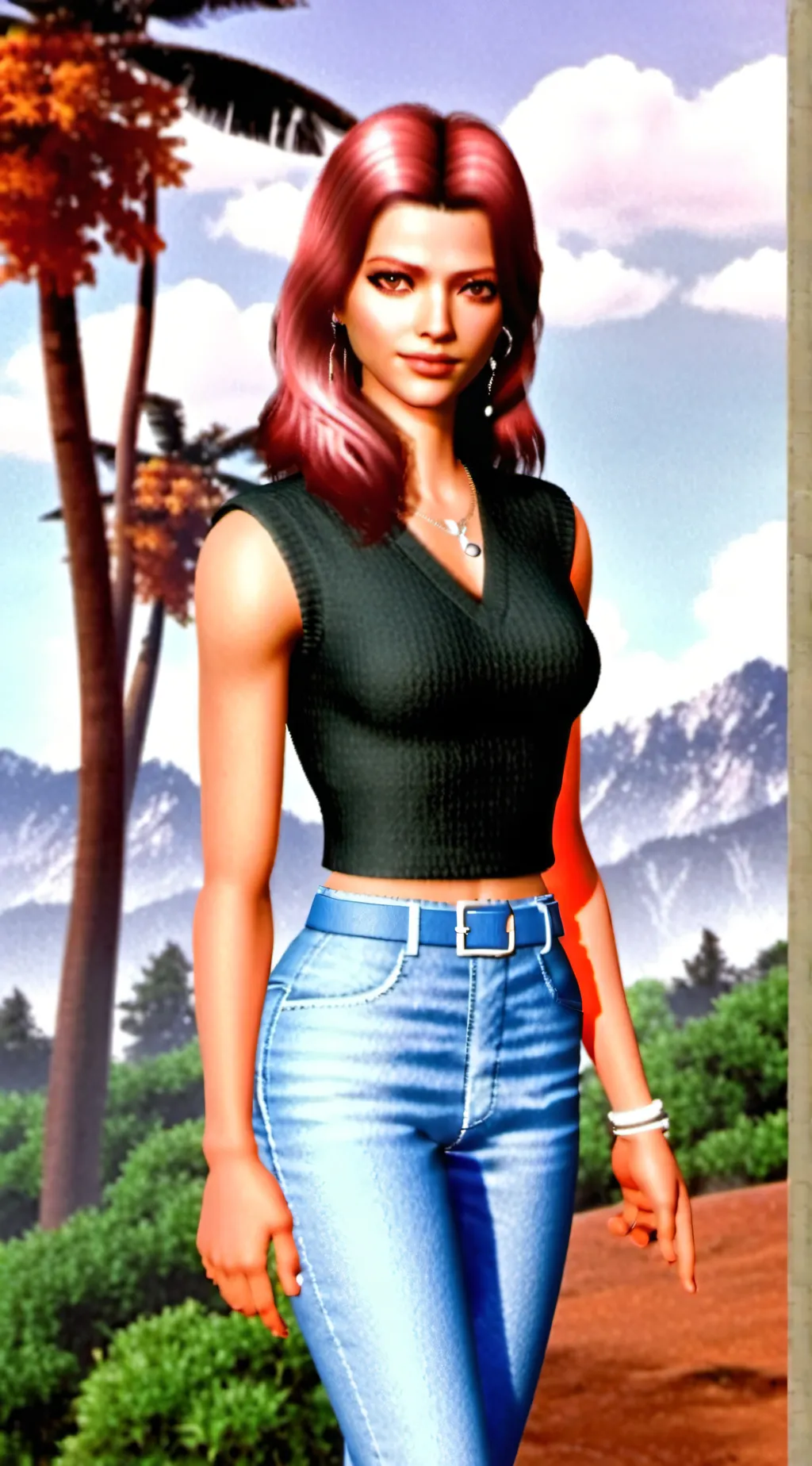 ai character: Carly background