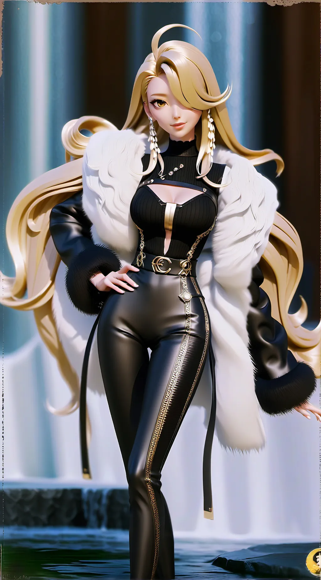 ai character: Cynthia background