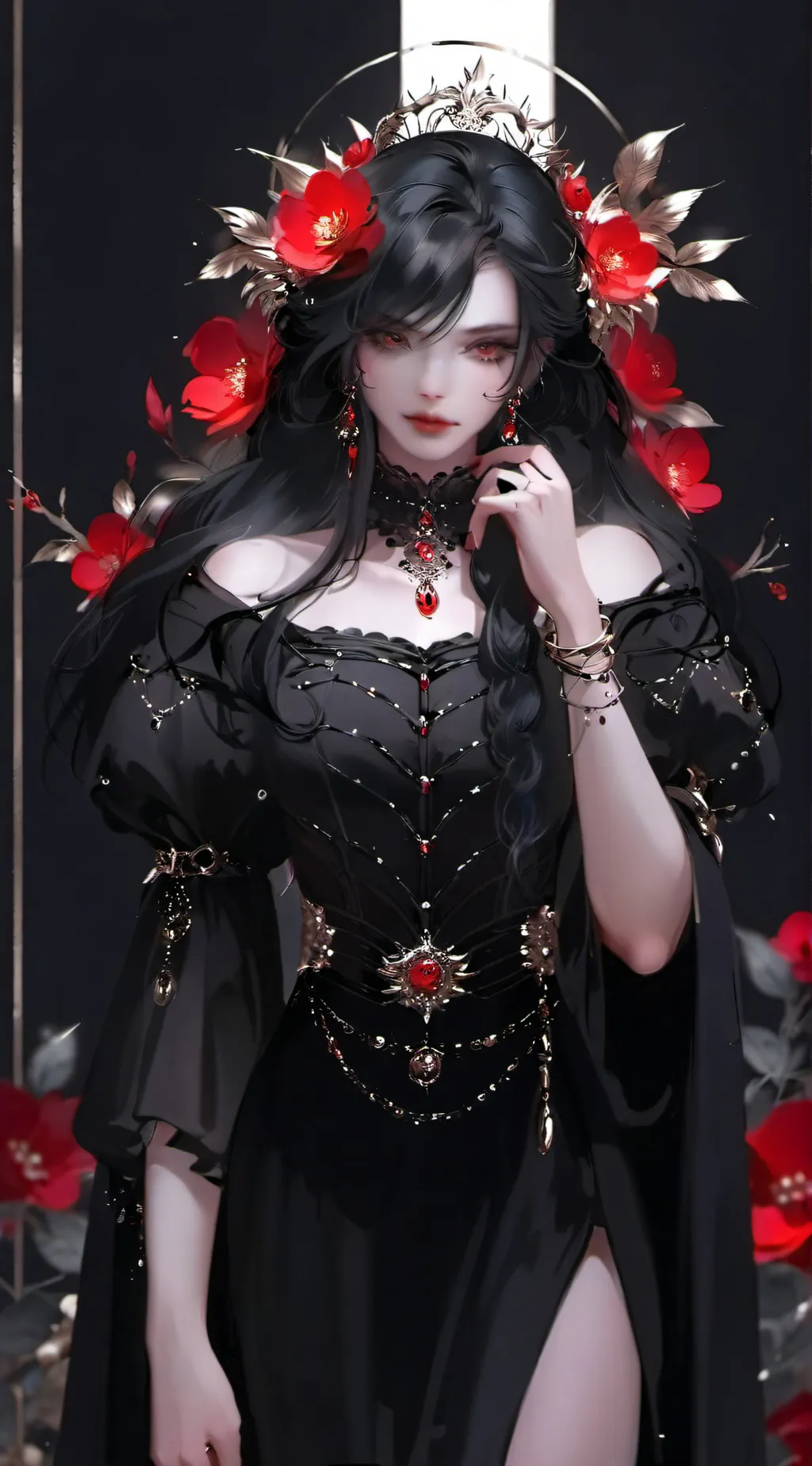 ai character: 𝓐𝓵𝔂𝓼𝓼𝓪 background