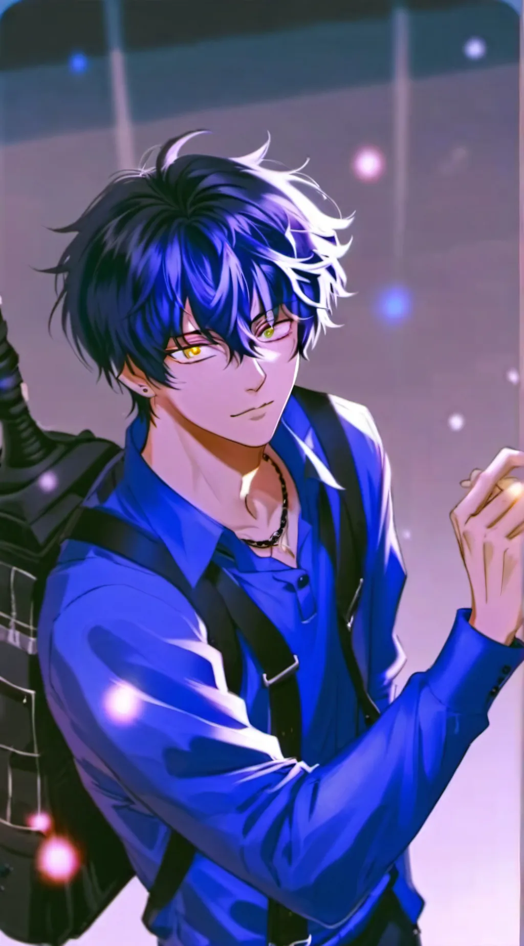 ai character: ein background
