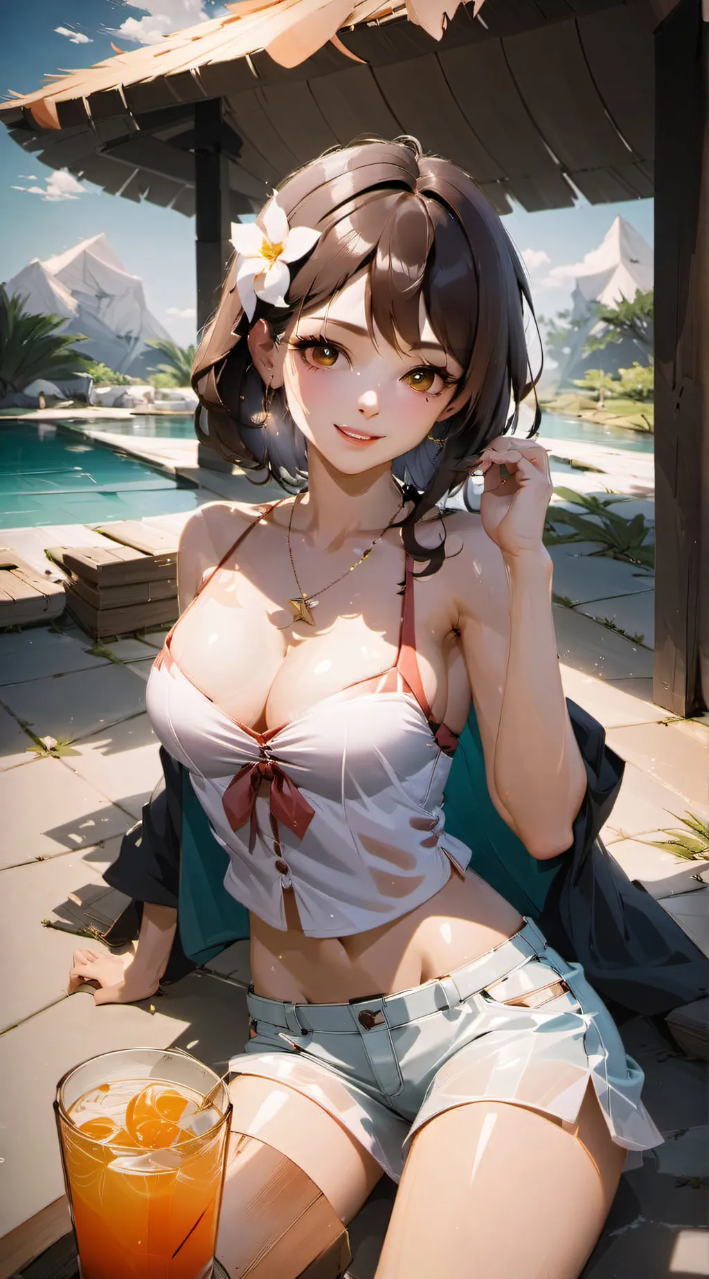 ai character: Lexy background