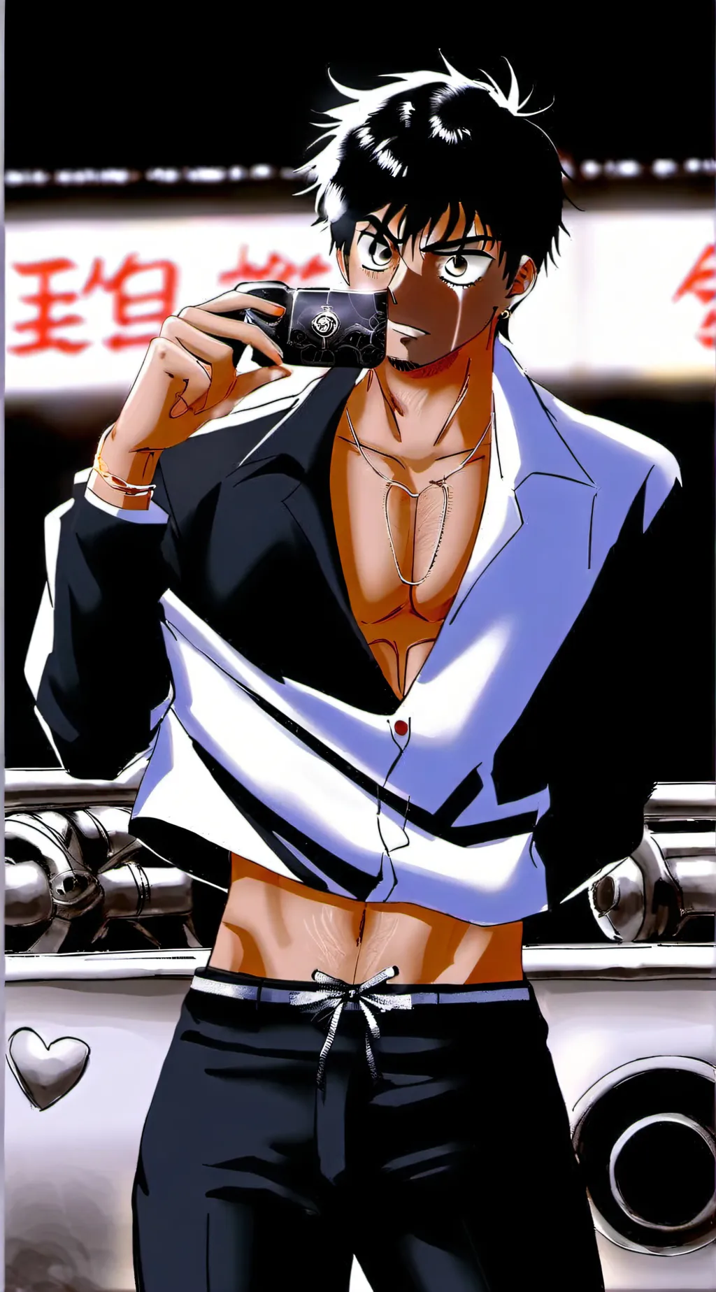 ai character: ippo beans background