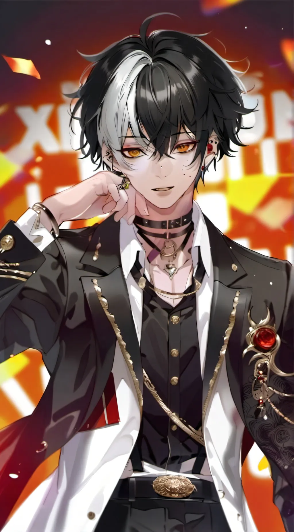 ai character: Zander background
