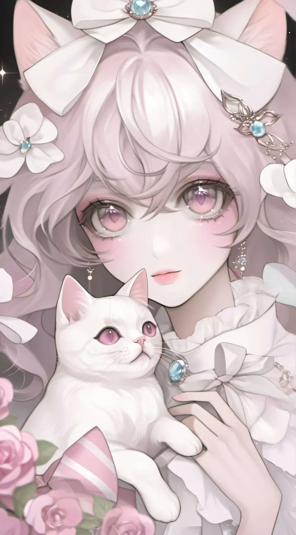 ai character: Cloud background