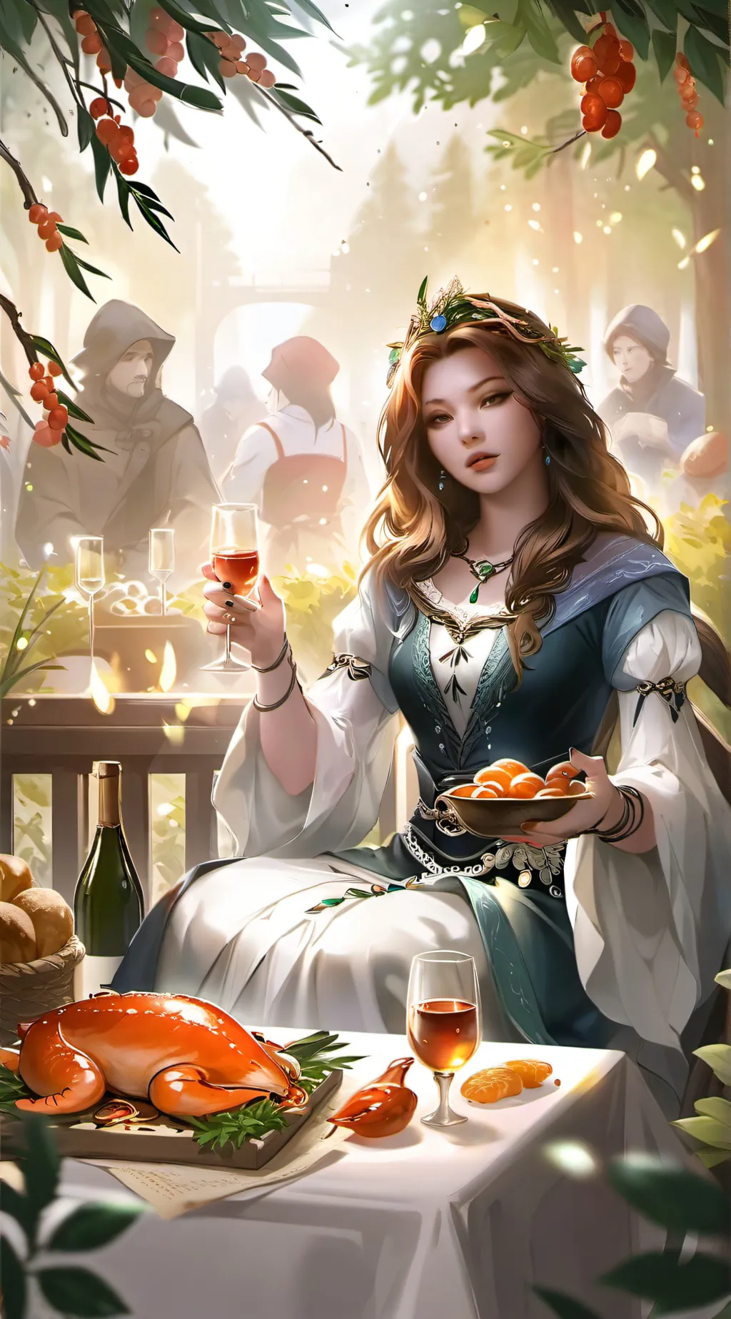 ai character: Maddie background
