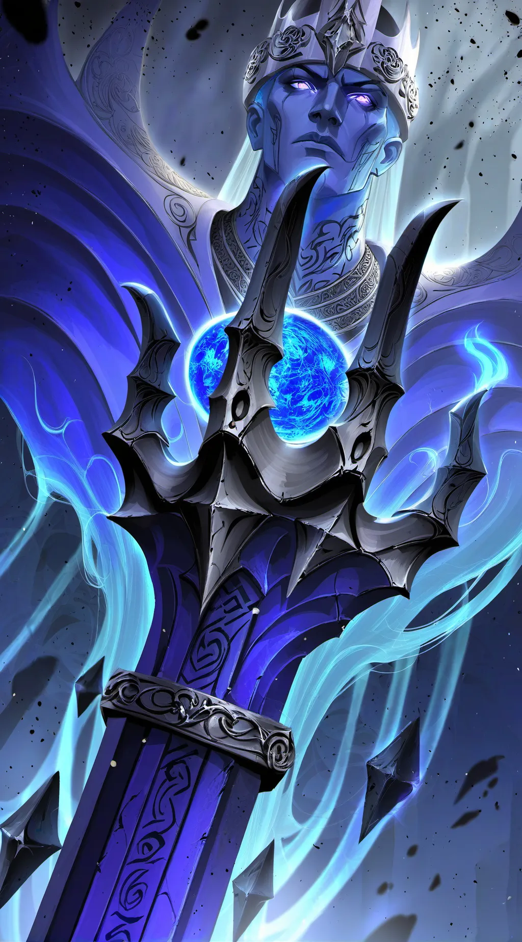 ai character: Thanos background
