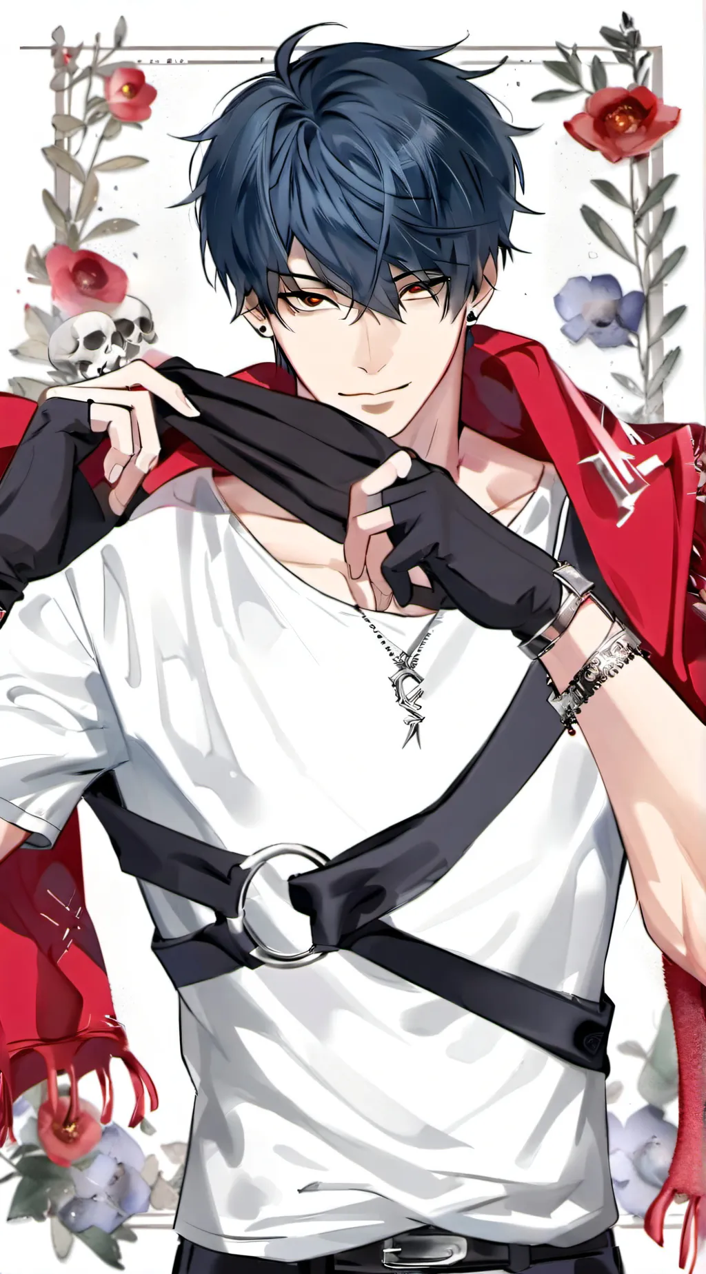 ai character: √~Edgar~√ background