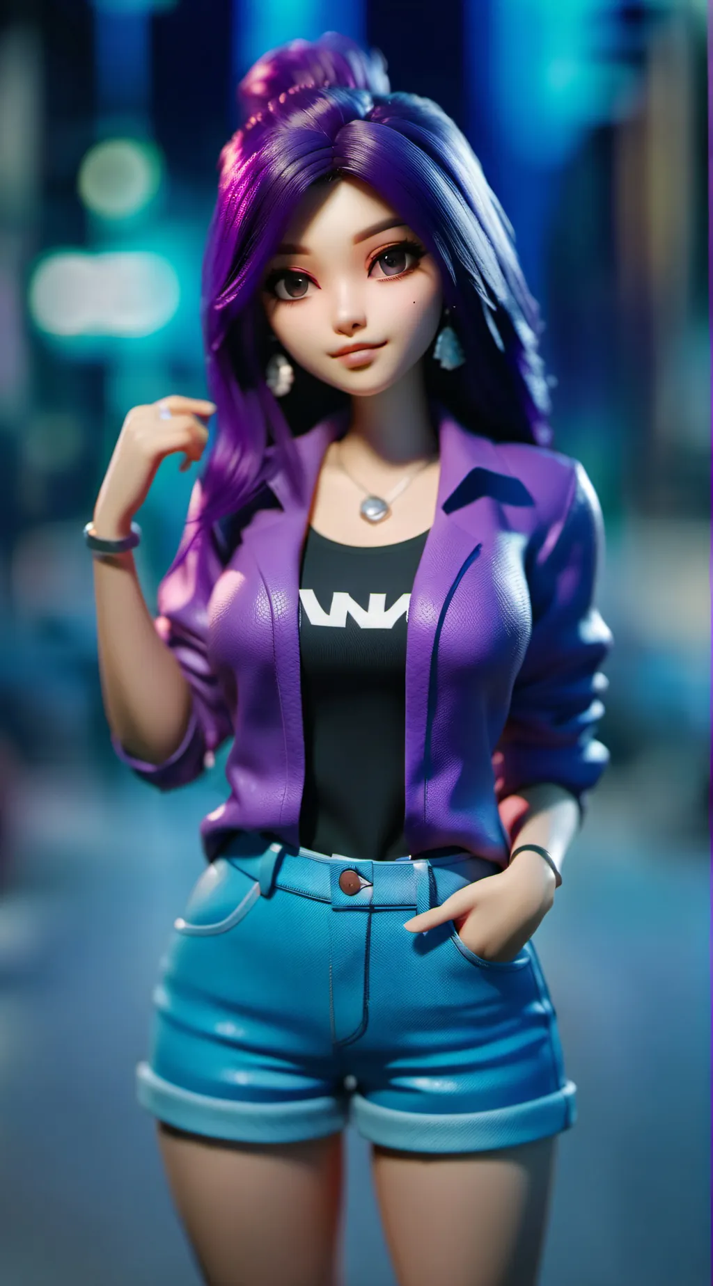 ai character: Aphmau  background