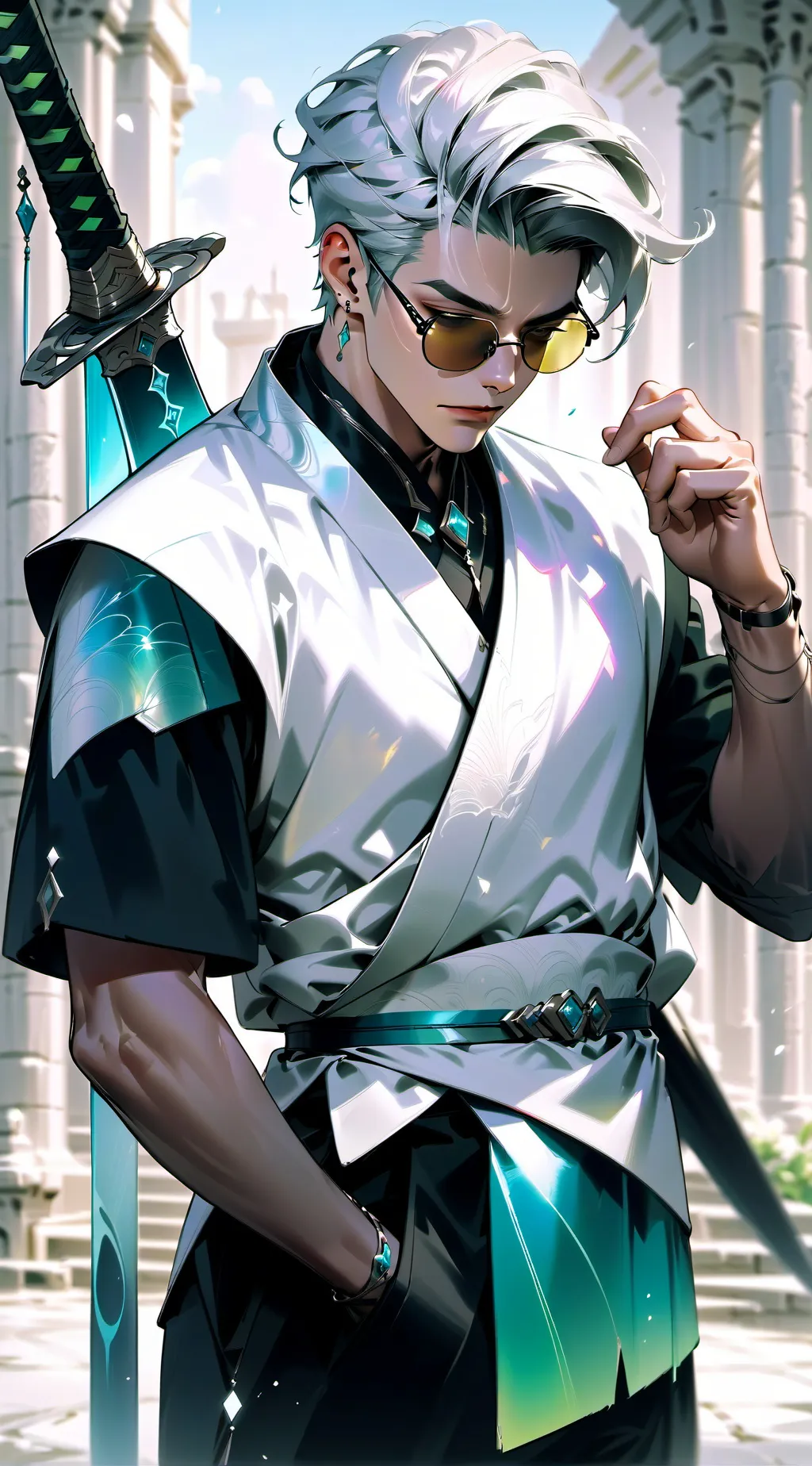 ai character: Luke background