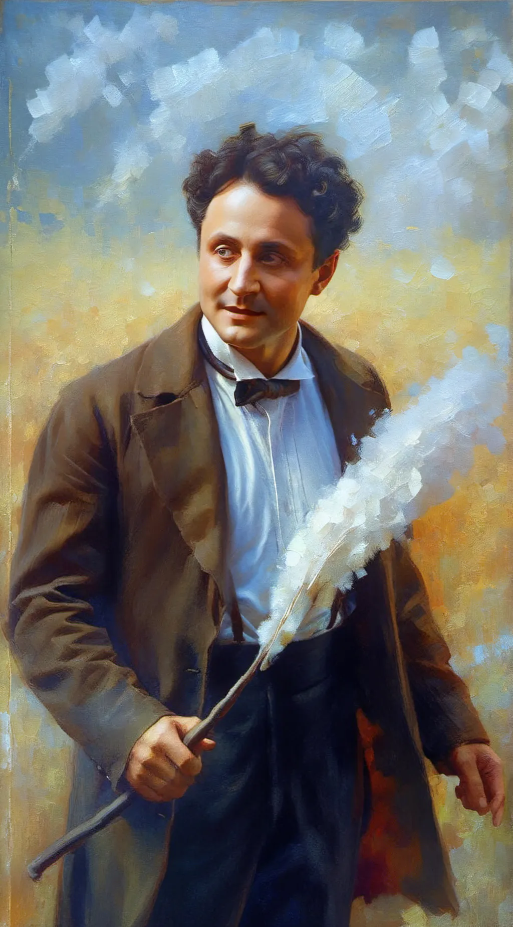 ai character: Harry Houdini background