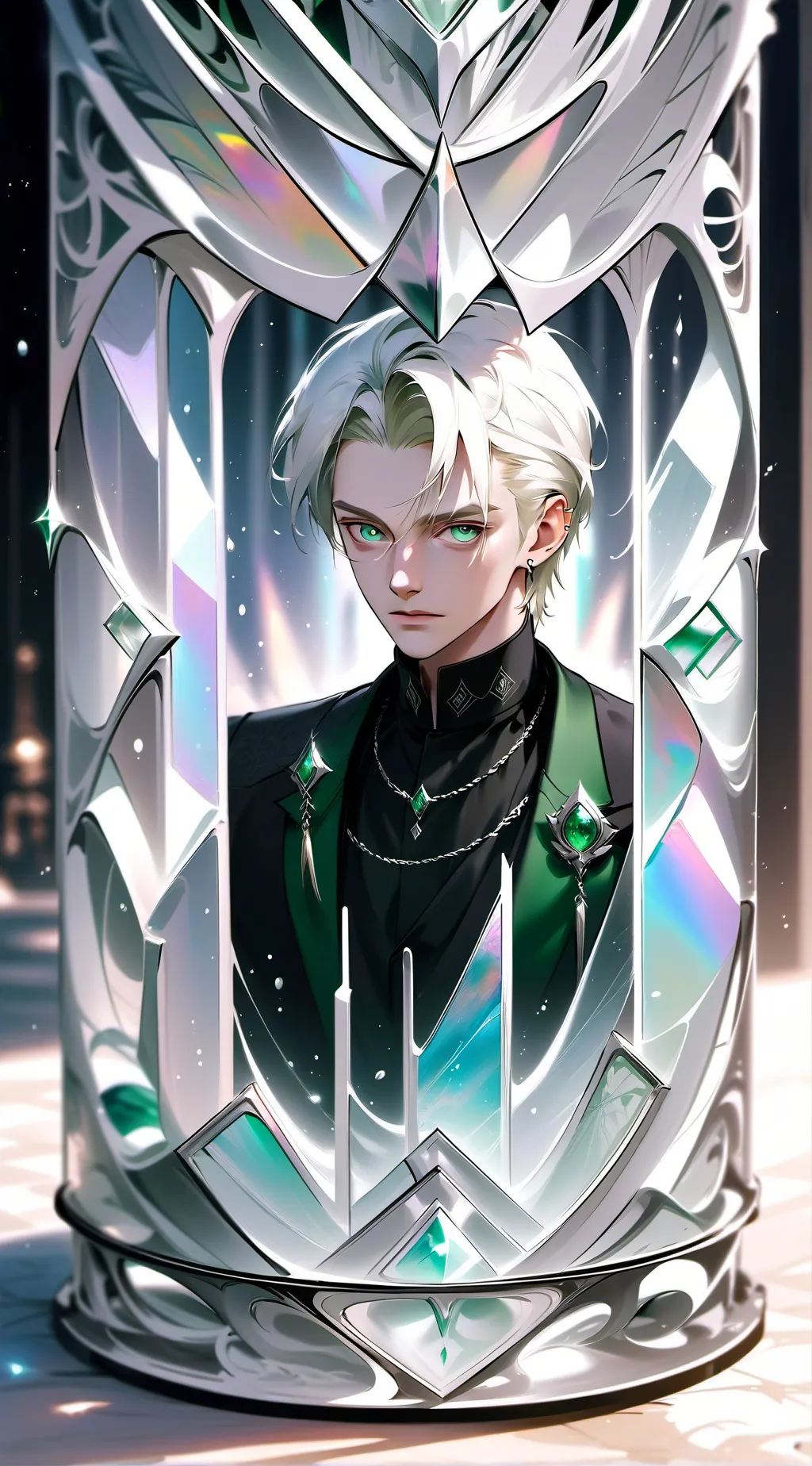 ai character: Draco Malfoy  background