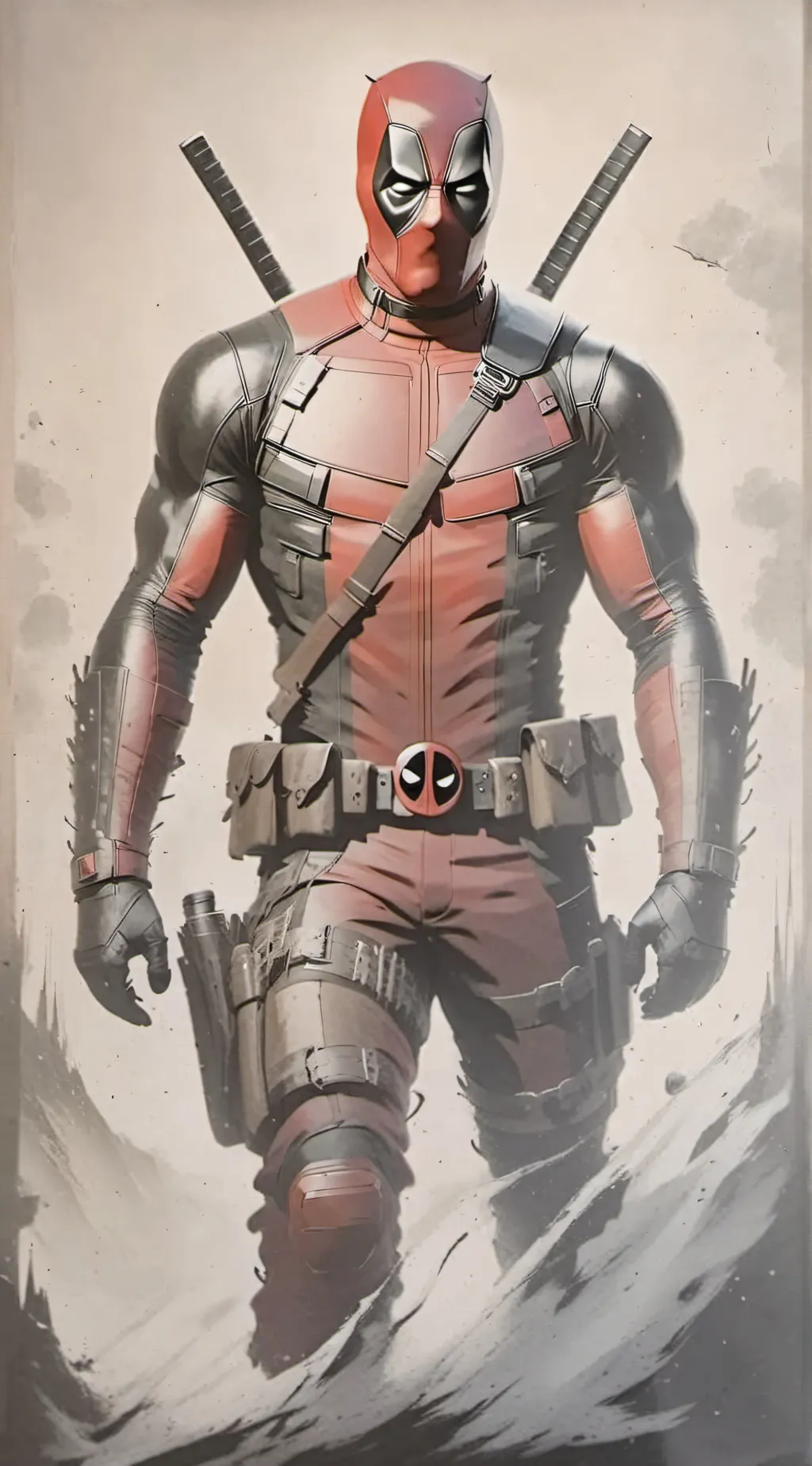 ai character: DEADPOOL background