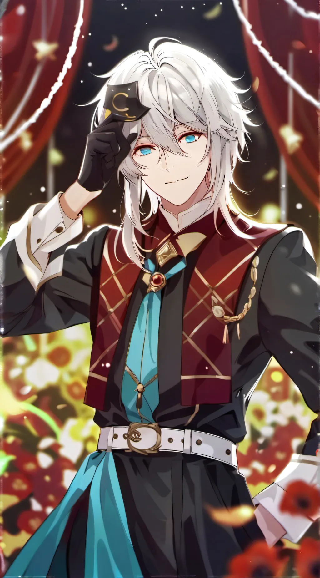 ai character: `¥aso▫️ background