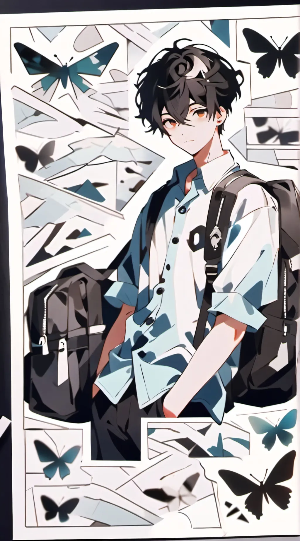 ai character: Collin Lee background