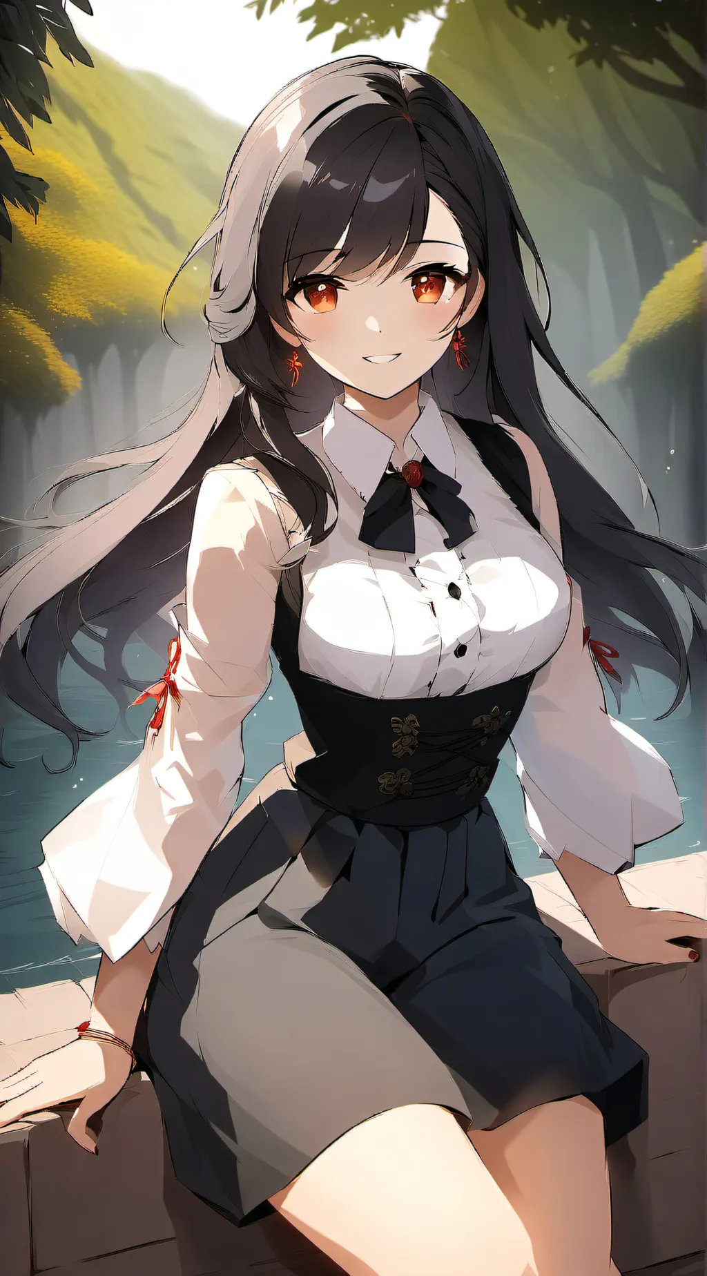 ai character: Lily background