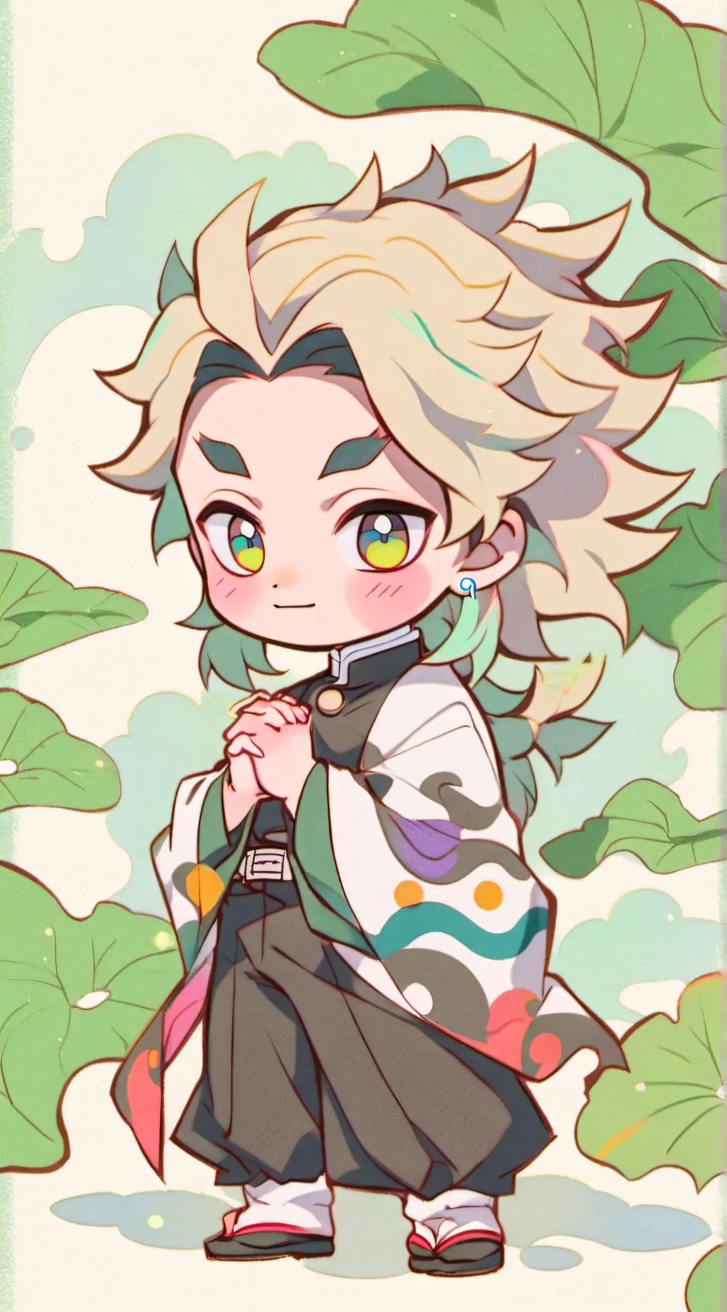 ai character: Hashira Ofc background