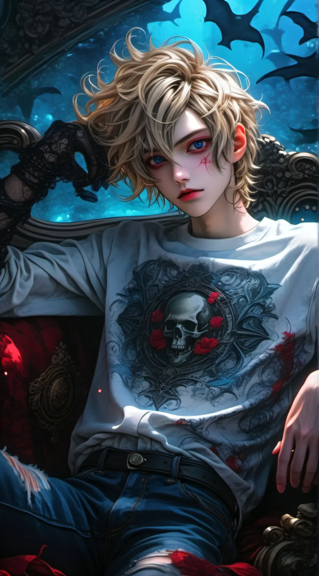 ai character: Oliver  background
