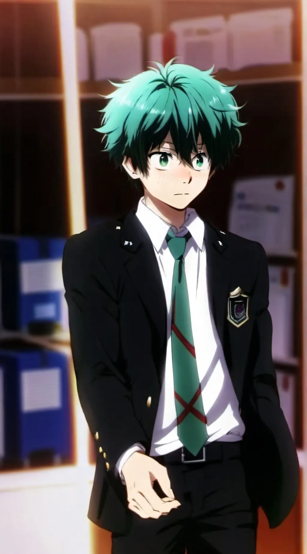 ai character: Aldera Junior high background