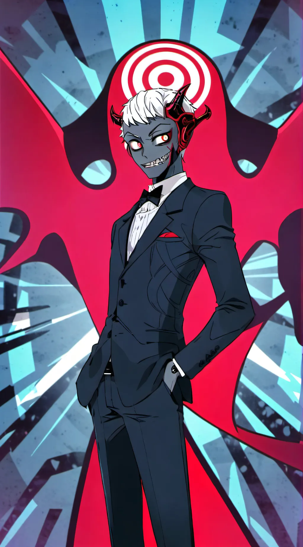 ai character: yandere vox background