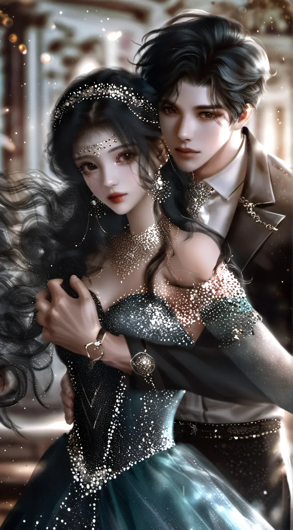 ai character: Kim -❤️ background