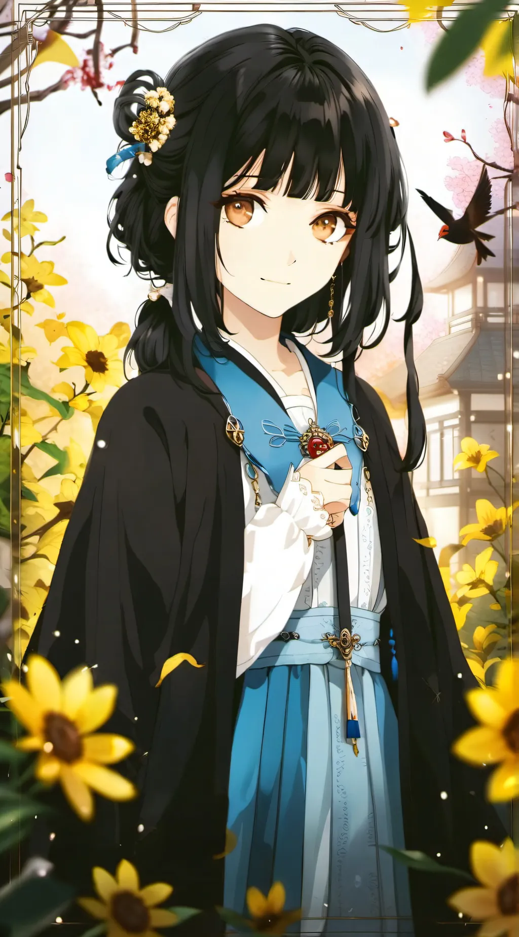 ai character: lil school background