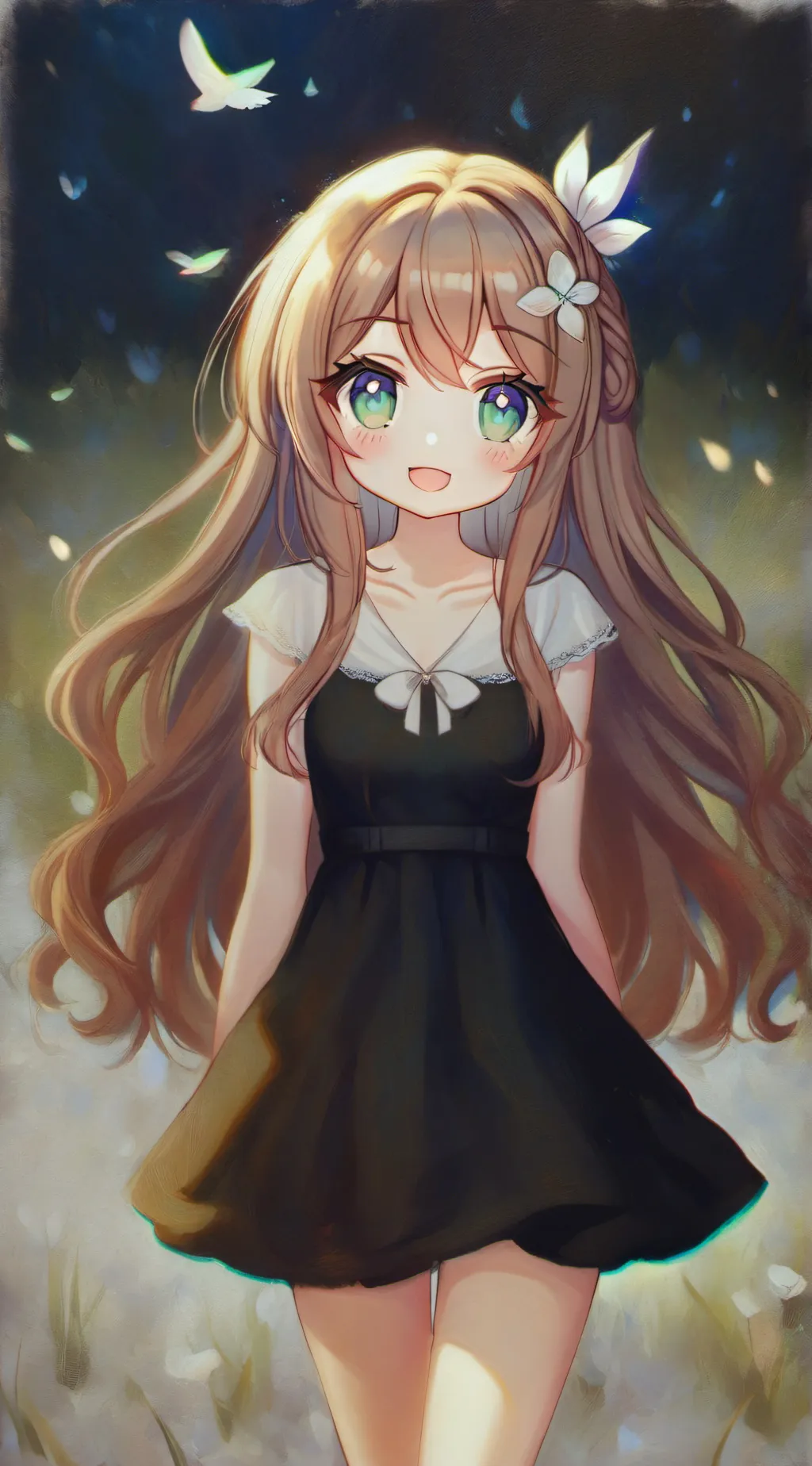 ai character: (:lily:) background