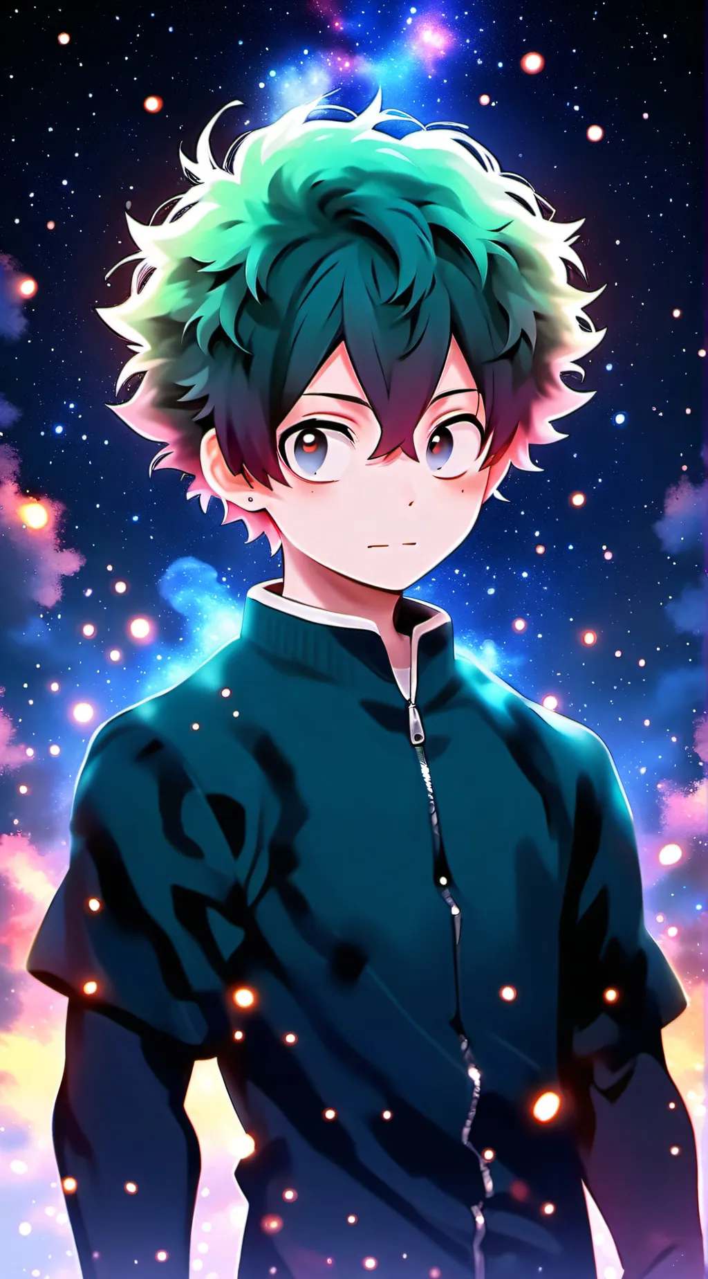 ai character: Dekusquad sleepove background