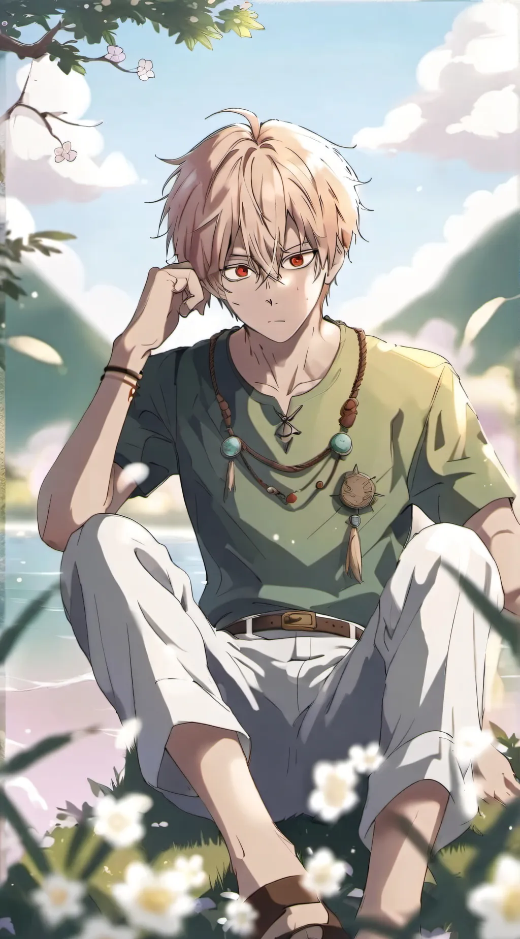 ai character: Bakugo background