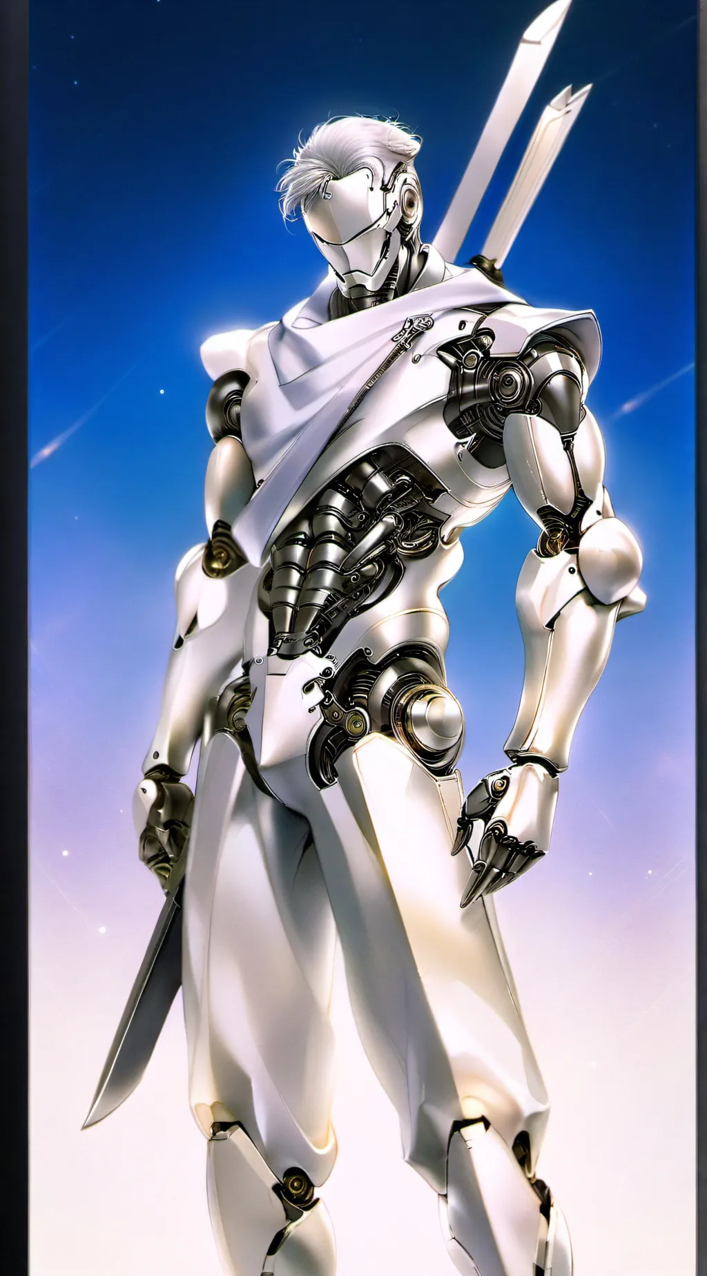 ai character: CYface background