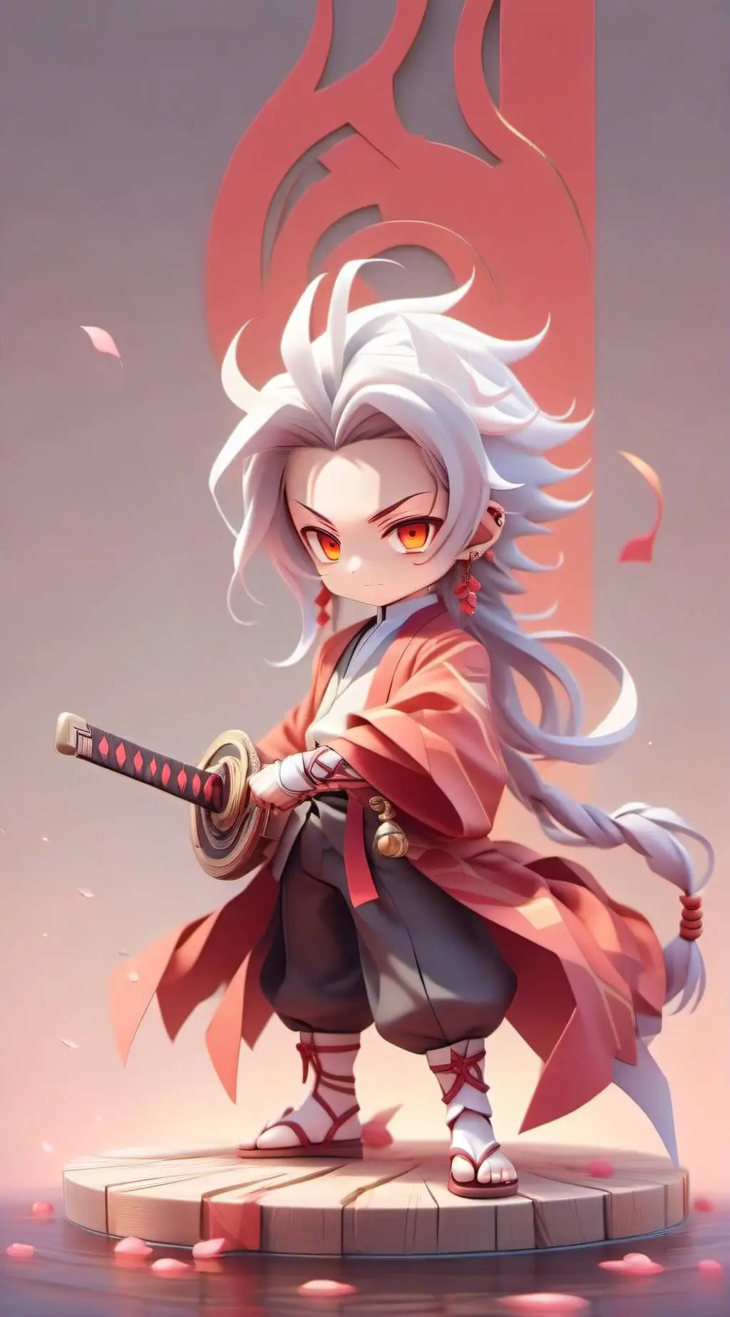 ai character: Muzan  background